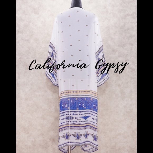 Western Thunderbird Boho Duster Coverup - Picture 12 of 15